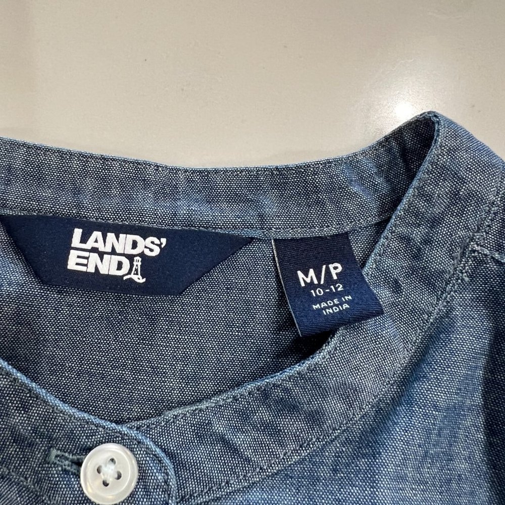 Lands End Petite chambray tunic - Picture 8 of 8